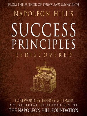 cover image of Napoleon Hill's Success Principles Rediscovered